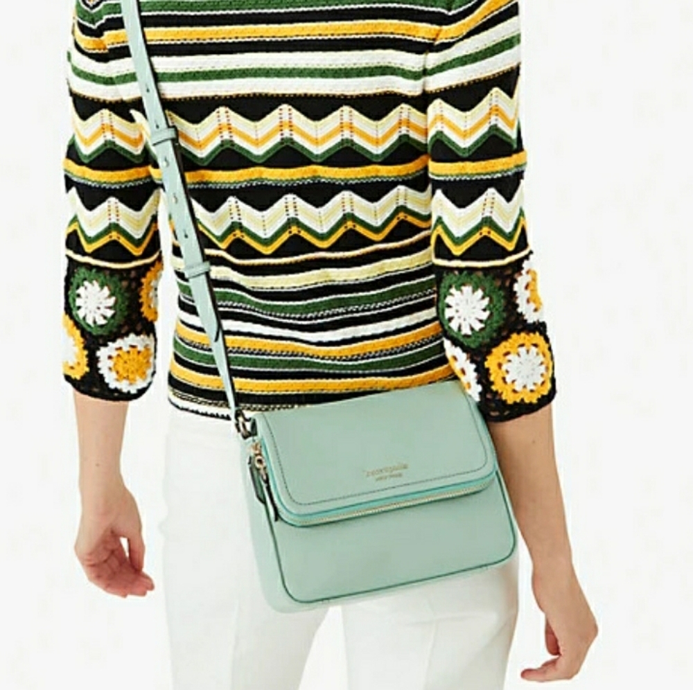 Kate spade run around large flap crossbody. - Picture 5 of 6